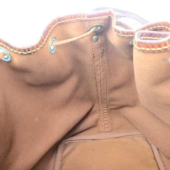 LOUIS VUITTON Petit Noe Drawstring Shoulder Bag Monogram Leather - Picture 14 of 14